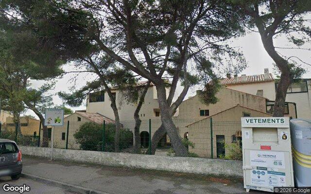 Façade : 2 avenue de la Côte Bleue, Sausset-les-Pins